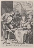 KG 02151
<br/>
De middag
<br/>
<em>Saenredam, Jan (ca. 1565/1566-1607)</em>